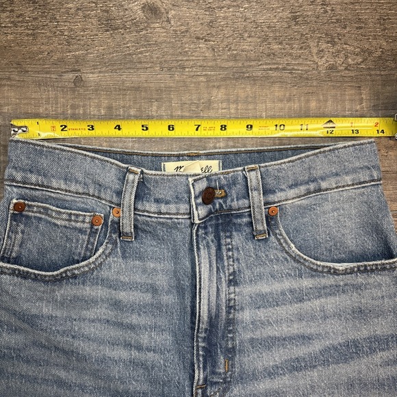Madewell The Perfect Vintage Straight Jean Women's 6 Vintage Indigo Distressed - Picture 10 of 16